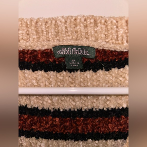 Wild Fable Chenille Striped Sweater - Picture 3 of 3